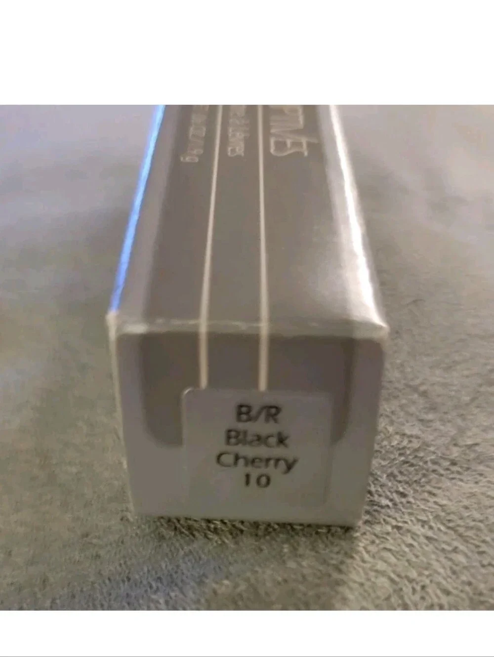 New Retired Perscriptives Lip Shine Estee Lauder Black Cherry 10 Plum Burgundy